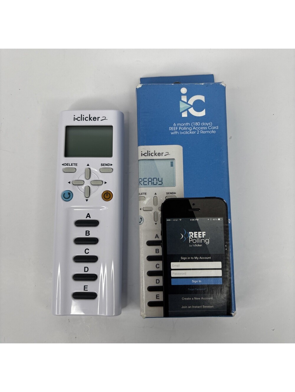 iClicker 2 Student Remote Classroom Response Controller White Tested - Picture 2 of 8